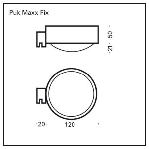 Top Light PUK MAXX FIX LED-Spiegelanbauleuchte 2-308011 2-308012 2-308013 2-308014 2-308015 2-308016 2-308017