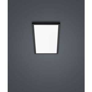 Helestra LED-Deckenleuchte RACK Schwarz matt 25 cm 15/2254.22