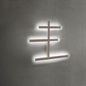 Giarnieri LED-Wand-/Deckenleuchte RAKE 65x52cm