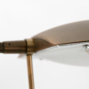 Steinhauer Lighting LED-Tischleuchte ELOI Bronze 1315BR