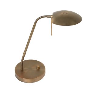 Steinhauer Lighting LED-Tischleuchte ELOI Bronze 1315BR