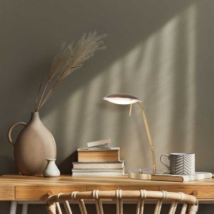 Steinhauer Lighting LED-Tischleuchte ELOI Bronze 1315BR