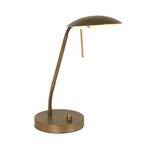 Steinhauer Lighting LED-Tischleuchte ELOI Bronze 1315BR