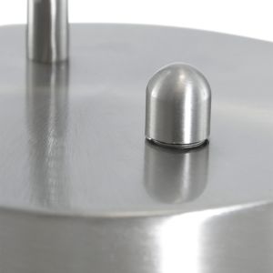 Steinhauer Lighting LED-Tischleuchte ELOI Silber 1315ST