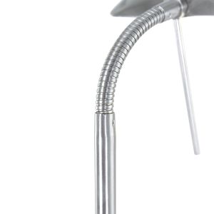 Steinhauer Lighting LED-Tischleuchte ELOI Silber 1315ST