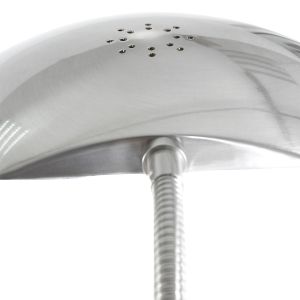 Steinhauer Lighting LED-Tischleuchte ELOI Silber 1315ST