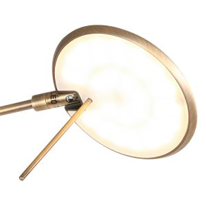 Steinhauer Lighting LED-Stehleuchte ZODIAC LED Bronze 2108BR
