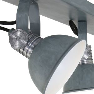 Steinhauer Lighting LED-Spot BROOKLYN Grau 3-flammig 2134GR
