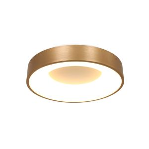 Steinhauer Lighting LED-Deckenleuchte RINGLEDE Gold 38 cm 2562GO