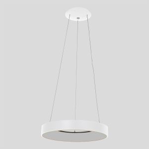 Steinhauer Lighting LED-Pendelleuchte RINGLEDE Weiß 38 cm 3299W