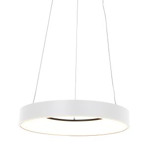 Steinhauer Lighting LED-Pendelleuchte RINGLEDE Weiß 38 cm 3299W