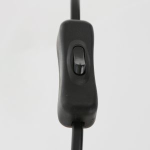 Steinhauer Lighting Tischleuchte ANIMAUX Blau Schwarz 20 cm 8236ZW