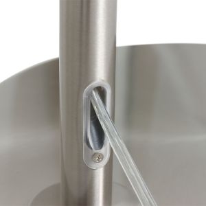 Steinhauer Lighting Stehleuchte PRESTIGE CHIC Blau Stahl 8237ST