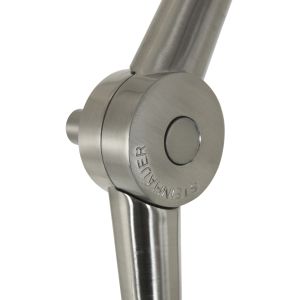 Steinhauer Lighting Stehleuchte PRESTIGE CHIC Blau Stahl 8237ST