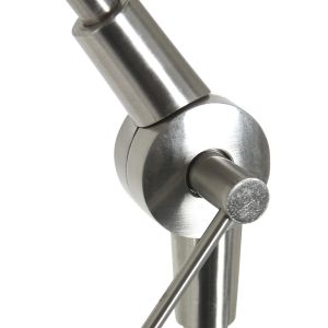 Steinhauer Lighting Stehleuchte PRESTIGE CHIC Blau Stahl 8237ST