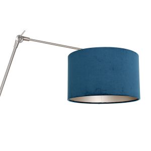 Steinhauer Lighting Wandleuchte PRESTIGE CHIC Blau Stahl 8238ST