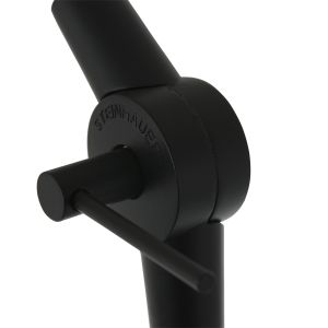 Steinhauer Lighting Stehleuchte PRESTIGE CHIC Blau Schwarz 8239ZW
