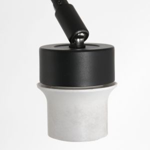 Steinhauer Lighting Stehleuchte PRESTIGE CHIC Blau Schwarz 8239ZW