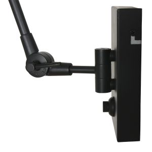 Steinhauer Lighting Wandleuchte PRESTIGE CHIC Blau Schwarz 8240ZW