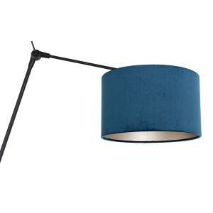 Steinhauer Lighting Wandleuchte PRESTIGE CHIC Blau Schwarz 8240ZW