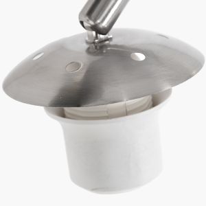 Steinhauer Lighting Bogenleuchte SPARKLED LIGHT Blau Stahl 8241ST