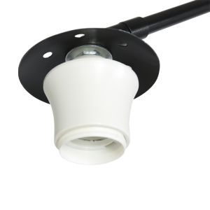 Steinhauer Lighting Bogenleuchte SPARKLED LIGHT Blau Schwarz 8242ZW