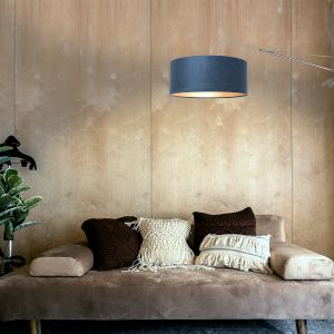 Steinhauer Lighting Wandleuchte ELEGANT CLASSY Blau Stahl 8243ST