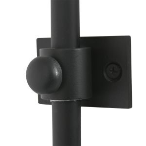 Steinhauer Lighting Wandleuchte SPARKLED LIGHT Blau Schwarz 8245ZW