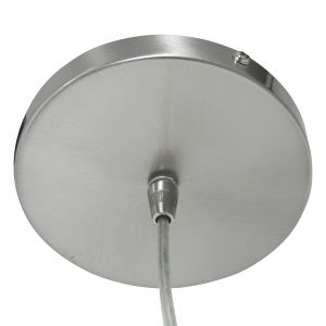 Steinhauer Lighting Pendelleuchte SPARKLED LIGHT Blau Stahl 50 cm 8247ST