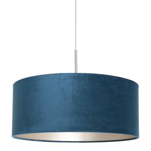 Steinhauer Lighting Pendelleuchte SPARKLED LIGHT Blau Stahl 50 cm 8247ST