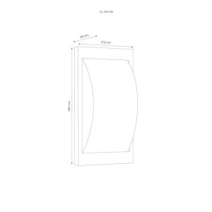 LCD Wandleuchte LED mit integriertem Bewegungsmelder 069LEDSEN