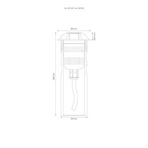 LCD Bodeneinbauleuchte LED 1467LED