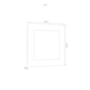 LCD Wandleuchte LED mit integriertem Bewegungsmelder 3006LEDSEN