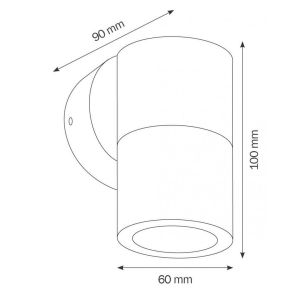 LCD Wandleuchte 5120