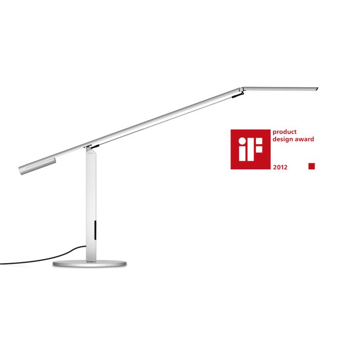 Koncept EQUO DESK LED-Tischleuchte silber KEDSW