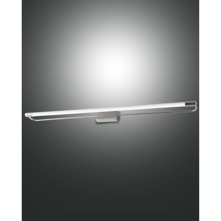 Fabas Luce LED-Wandleuchte RAPALLO 80cm Chrom 3552-28-138