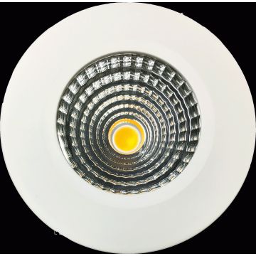 LED-Einbaustrahler MOBiDIM COB SLIM IP65 R 9W 830 60° weiß