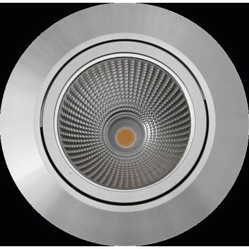 LED-Einbaustrahler MOBiDIM COB SLIM R DIM to WARM 8,5W 60° alu