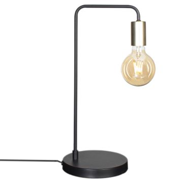 By Rydens Tischleuchte Fondi Schwarz matt 44 cm 4000610-4002