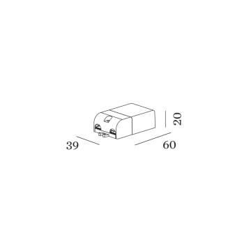 Wever & Ducré Zubehör Treiber 500mA 10W 13-20V NON DIM  90214406