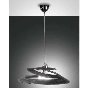 Fabas Luce Pendelleuchte ARAGON Schwarz Antik 3357-40-349