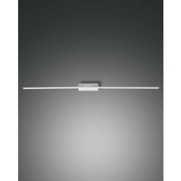 Fabas Luce LED-Spiegelleuchte NALA Weiß 109,5 cm 3361-29-102