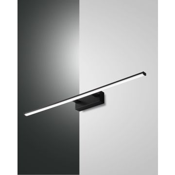 Fabas Luce LED-Wandleuchte NALA 75cm schwarz 3361-28-101