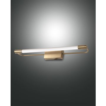 Fabas Luce LED-Wandleuchte RAPALLO 40cm Messing matt 3552-21-119