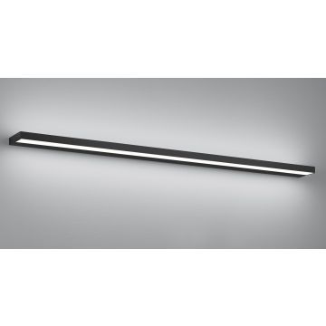 LED-Spiegelleuchte SLATE 120cm schwarz