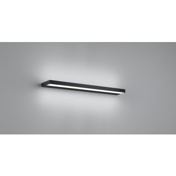 LED-Spiegelleuchte SLATE 60cm schwarz