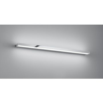 LED-Spiegelleuchte SLATE 90cm chrom