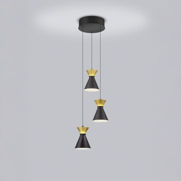 Helestra 3-er LED-Pendelleuchte LUK