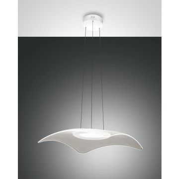 Fabas Luce LED-Pendelleuchte IBIZA Weiß 3589-45-102