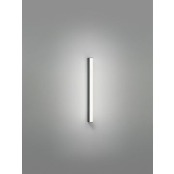LED-Spiegelleuchte PONTO-S Schwarz matt 60cm